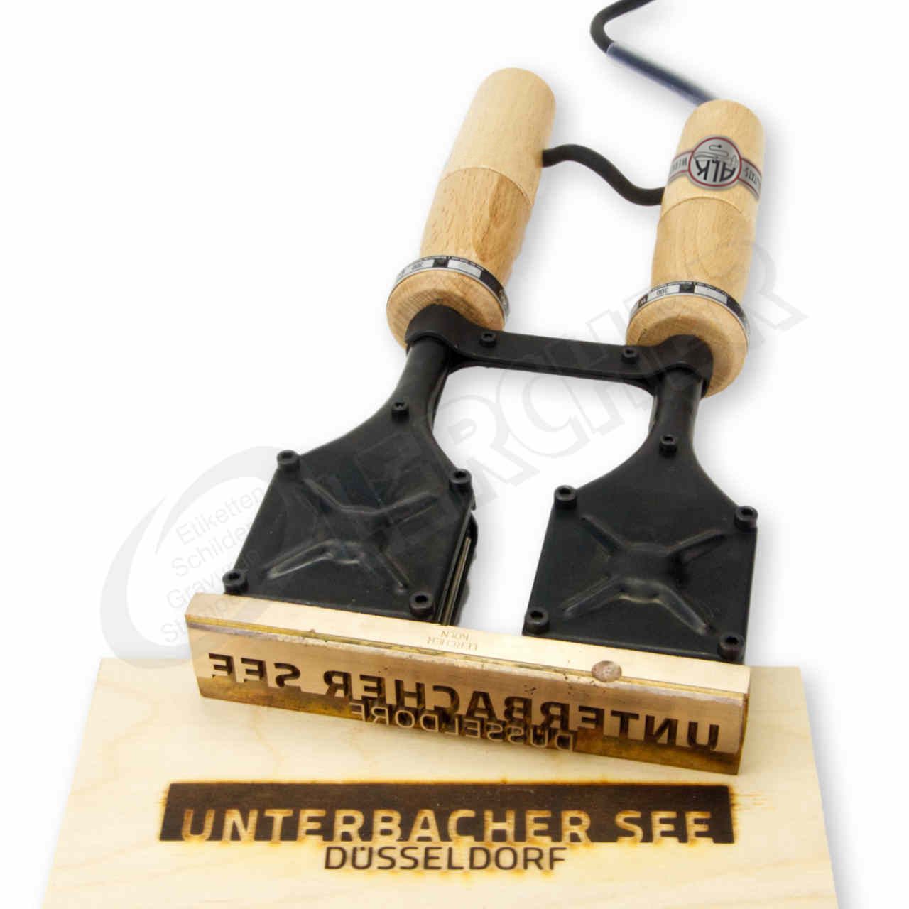 Brennstempel von ALK mit Brennplatte LEKO N60