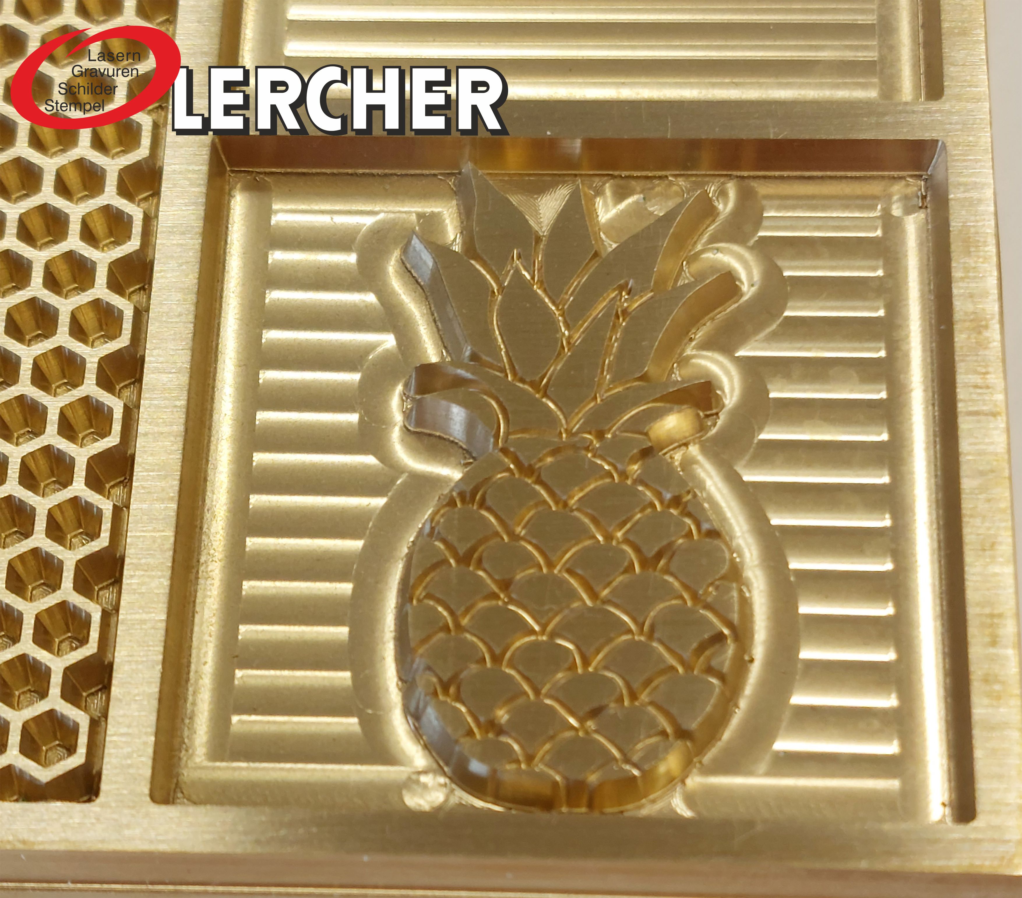 Eisstempel-Platte mit individueller Gravur