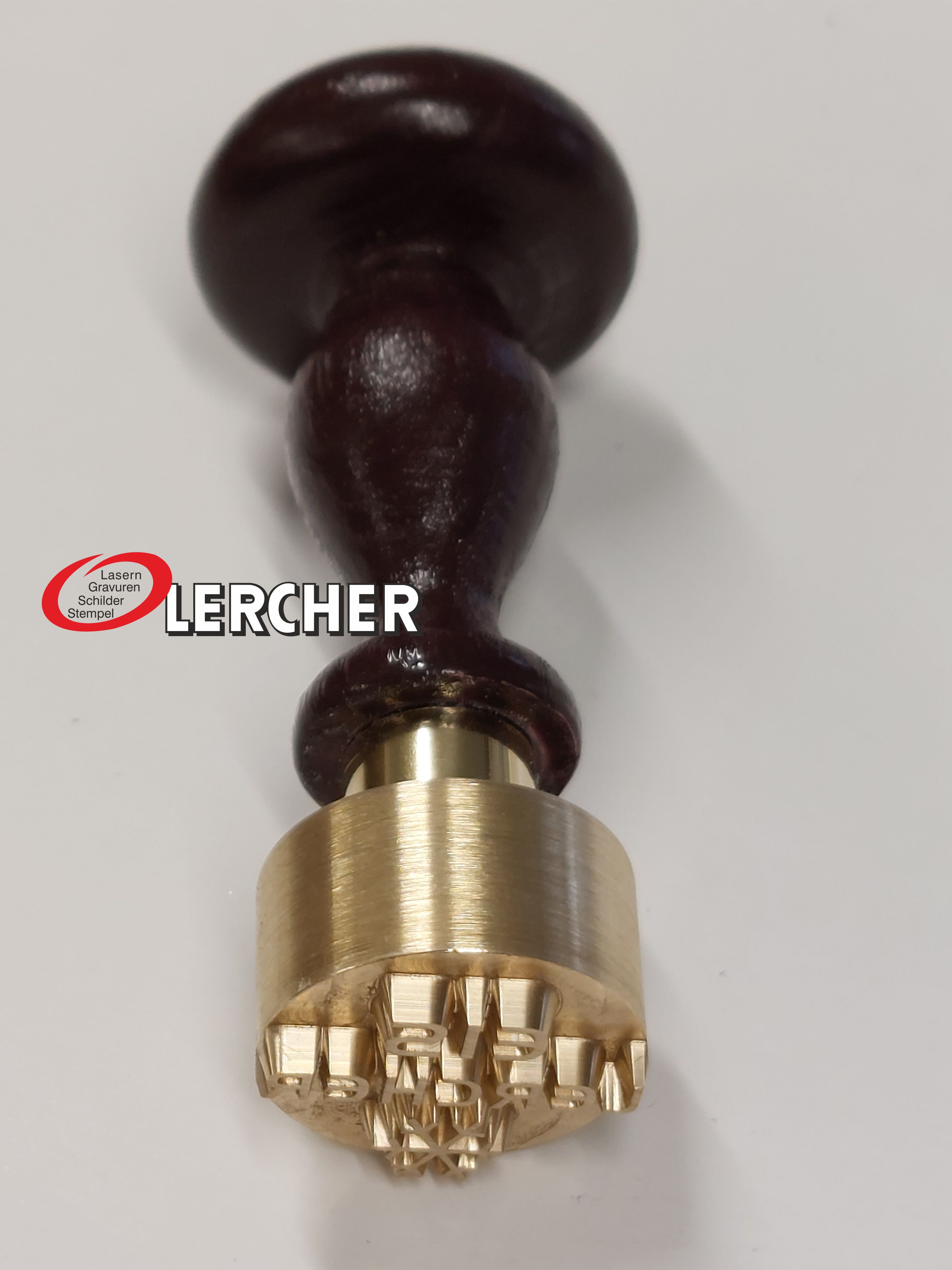 Eisstempel mit individueller Gravur