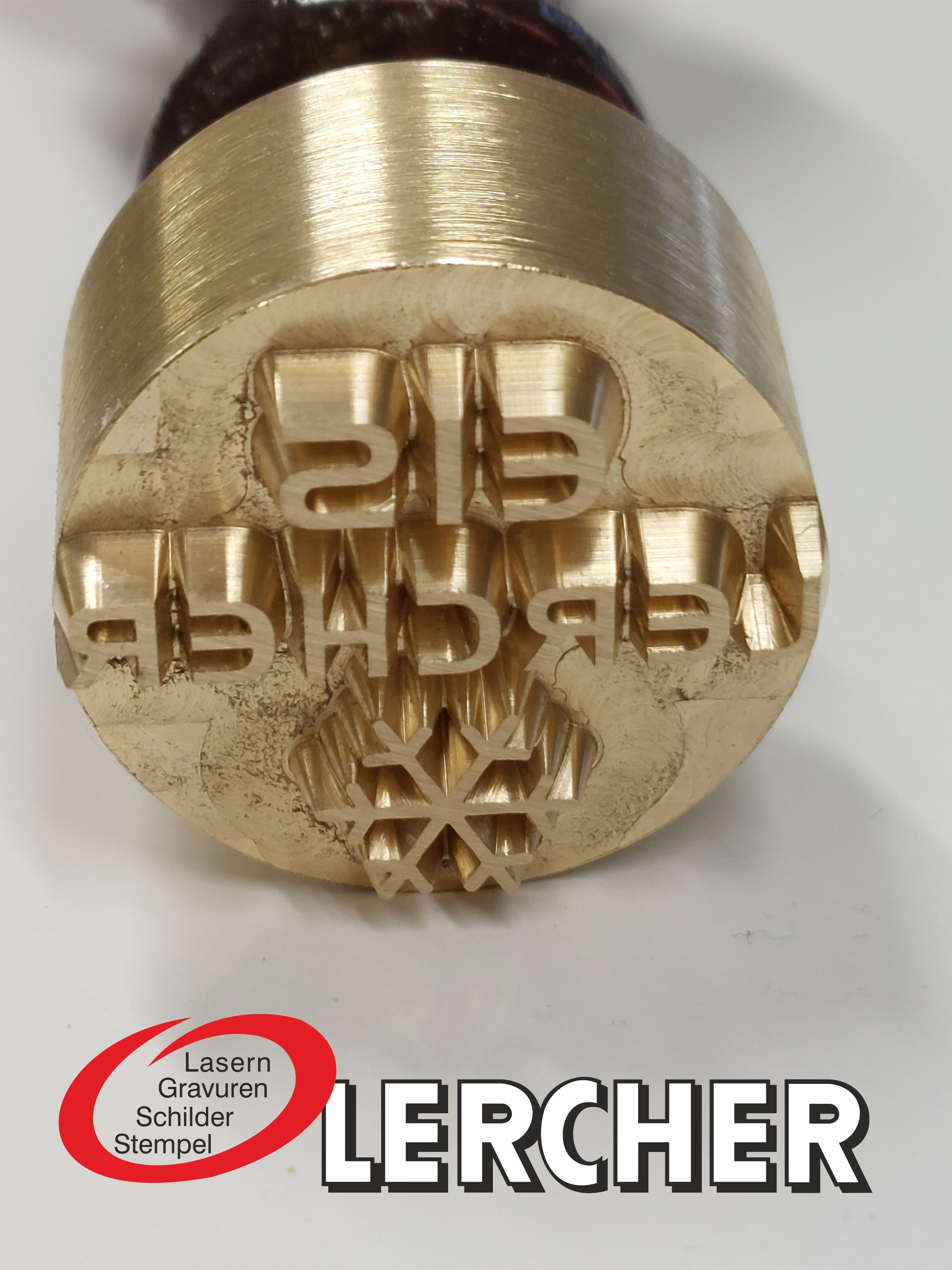 Eisstempel mit individueller Gravur