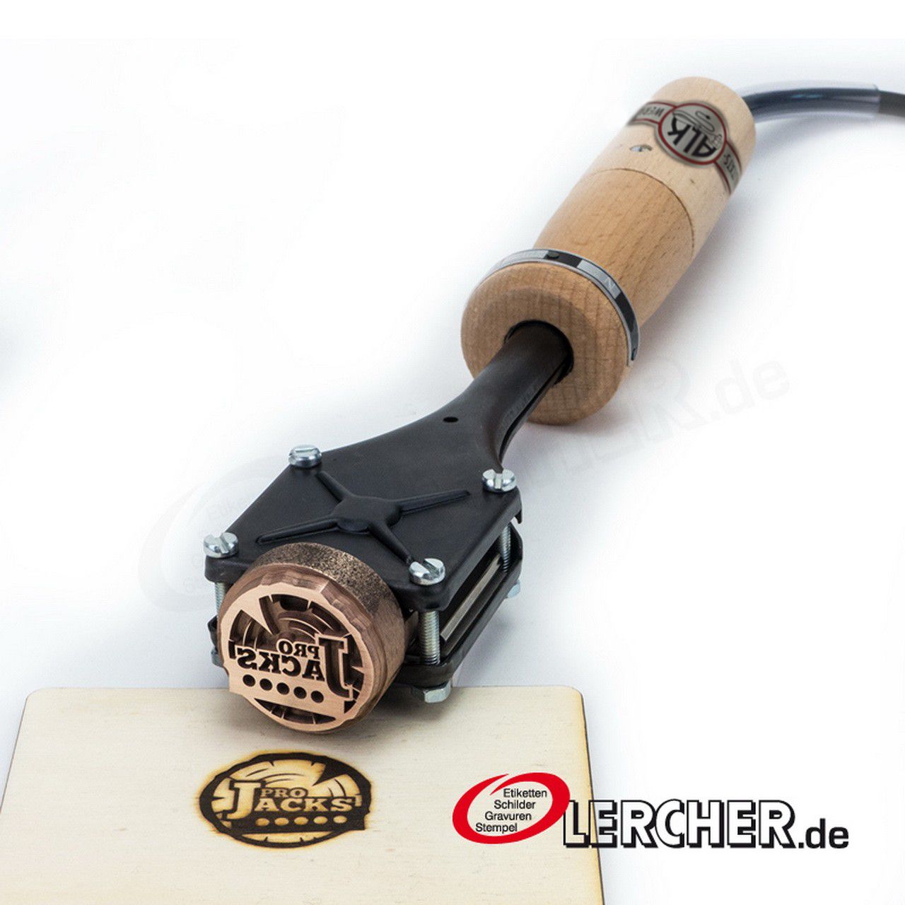 Brennstempel von ALK mit Brennplatte LEKO N12